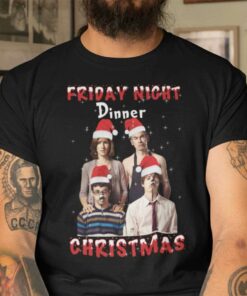 Friday Night Dinner Christmas T Shirt Santa Christmas