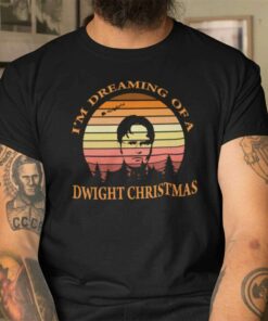 Im Dreaming Of A Dwight Christmas Shirt Vintage