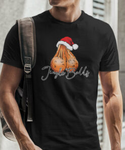 Jingle Balls T Shirt Funny Christmas Tee