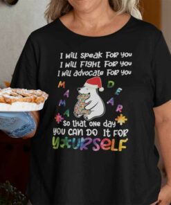 Mama Bear Christmas Shirt Matching Family Christmas Tee