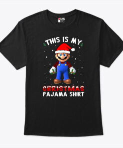Mario Christmas T Shirt This Is My Christmas Pajama Shirt