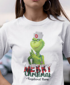 Merry Christmas Registered Nurse Shirt