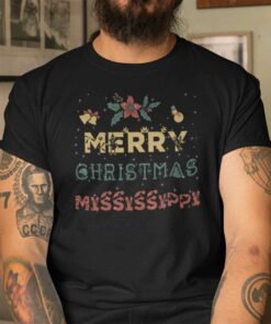 Merry Mississippi Christmas T Shirt