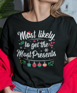 Most Likely To Get The Most Presents Shirt