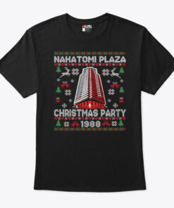 Nakatomi Plaza T Shirt Ugly Christmas