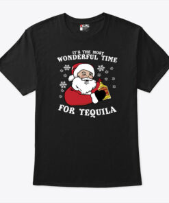 Santa Tequila Shirt It’s The Most Wonderful Time For Tequila