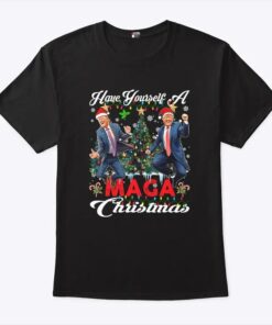 Santa Trump Have Yourself A Maga Christmas Shirt