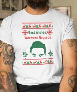 Schitt’s Creek Christmas Shirt Best Wishes Warmest Regards