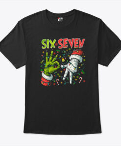 Six Seven 67 Meme Christmas T Shirt