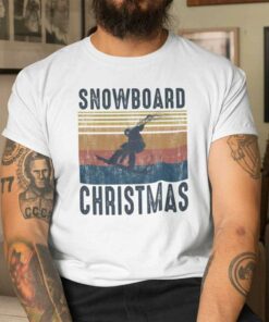 Snowboard Christmas Shirt Winter Xmas Shirt