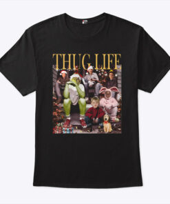Thug Life Christmas Movies T Shirt
