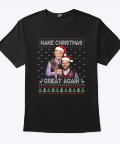 Trump Vance Step Brothers Make Christmas Great Again Santa Shirt