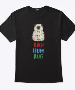 Vito The Pug Bah Hum Bug Christmas T Shirt