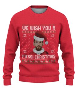 We Wish You A Messi Christmas Sweater
