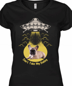UFO Dont Take My Pet Dog Cat Photo Custom T Shirt 5