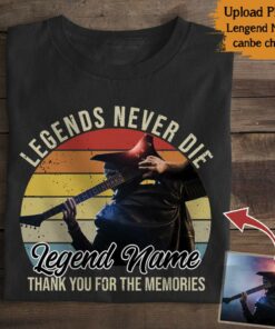 Vintage Retro Legends Shirt, Custom Photo Shirt