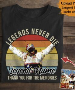 Vintage Retro Legends Shirt Custom Photo Shirt 3