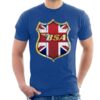 BSA Golden Logo Union Jack Badge Men’s T-Shirt
