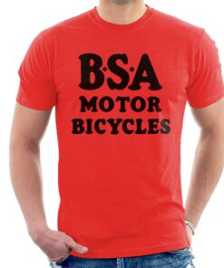 BSA Motor Bicycles Men’s T-Shirt