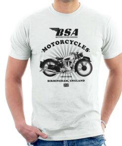 BSA Motorcycles 1910 Birmingham England Men’s T-Shirt