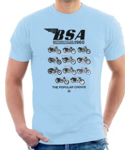 BSA Motorcycles 1960 The Popular Choice Men’s T-Shirt