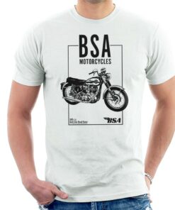 BSA Motorcycles 500 Gold Star Road Racer Men’s T-Shirt