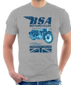 BSA Motorcycles Birmingham England Men’s T-Shirt BSA Motorcycles Birmingham England Men’s T-Shirt