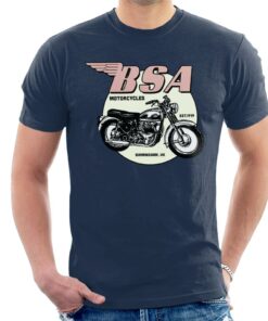 BSA Motorcycles Est 1919 Golden Flash Men’s T-Shirt