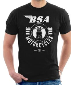 BSA Motorcycles Gold Star Men’s T-Shirt BSA Motorcycles Gold Star Men’s T-Shirt