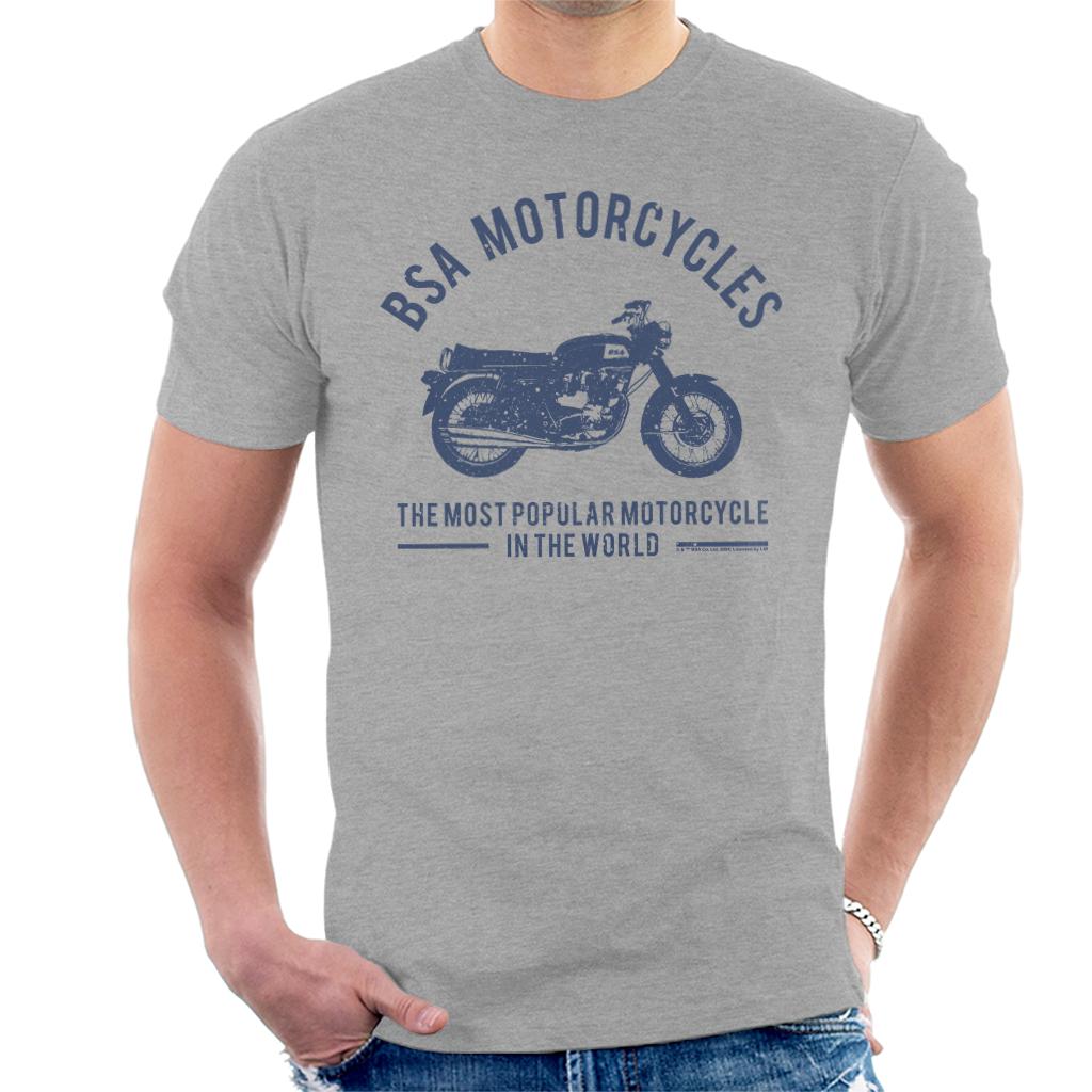 BSA Motorcycles Most Popular In The World Men's T-Shirt BSA Motorcycles Most Popular In The World Men's T-Shirt