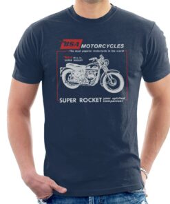 BSA Motorcycles Super Rocket Men’s T-Shirt