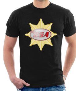 BSA Red Logo Badge Men’s T-Shirt BSA Red Logo Badge Men’s T-Shirt