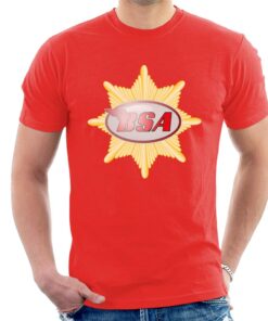 BSA Red Logo Badge Men’s T-Shirt