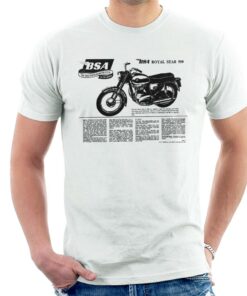 BSA Royal Star 500 Motorcycle Newspaper Ad Men’s T-Shirt