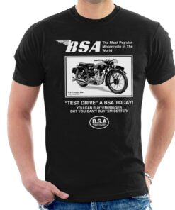 BSA Test Drive A BSA Today Men’s T-Shirt BSA Test Drive A BSA Today Men’s T-Shirt