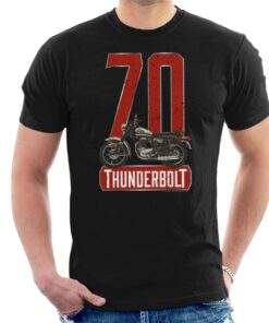 BSA Thunderbolt Motorcycle 1970 Men’s T-Shirt