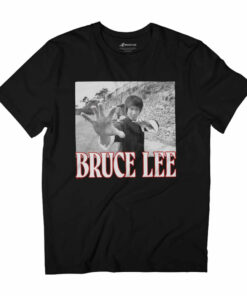 Bruce Lee Kung Fu Stance Martial Arts Legend Men’s T-Shirt