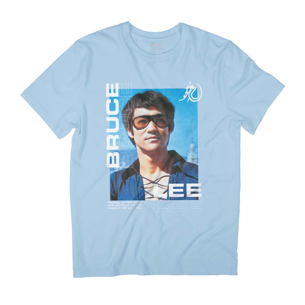 Bruce Lee Moving Be Like Water Philosophy Quote Men's T-Shirt Bruce Lee Moving Be Like Water Philosophy Quote Men's T-Shirt