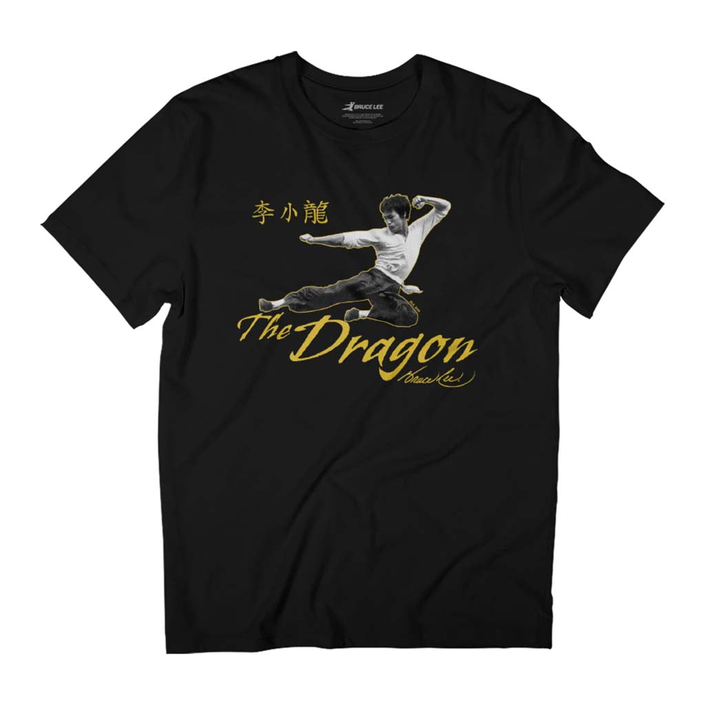 Bruce Lee The Dragon Flying Kick Men's T-Shirt Bruce Lee The Dragon Flying Kick Men's T-Shirt