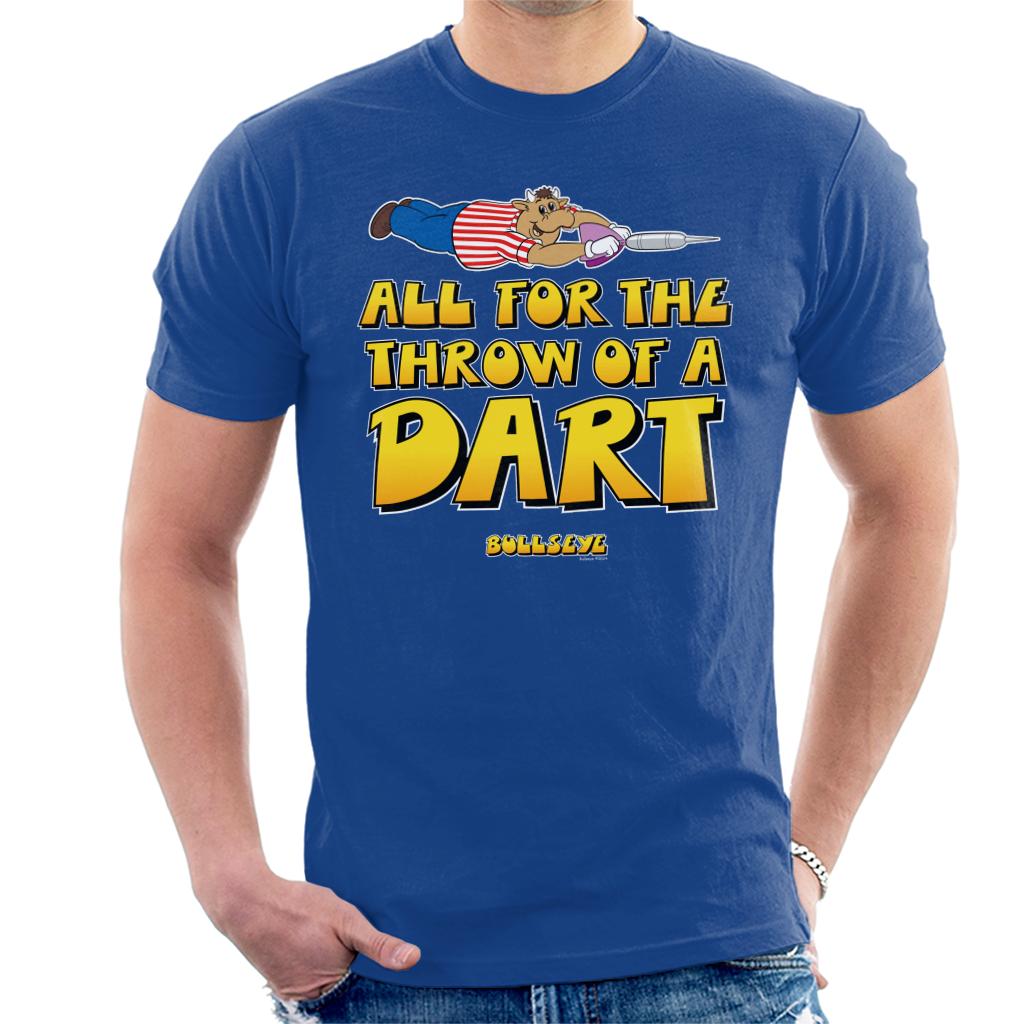 Bullseye All For The Throw Of A Dart Men's T-Shirt Bullseye All For The Throw Of A Dart Men's T-Shirt