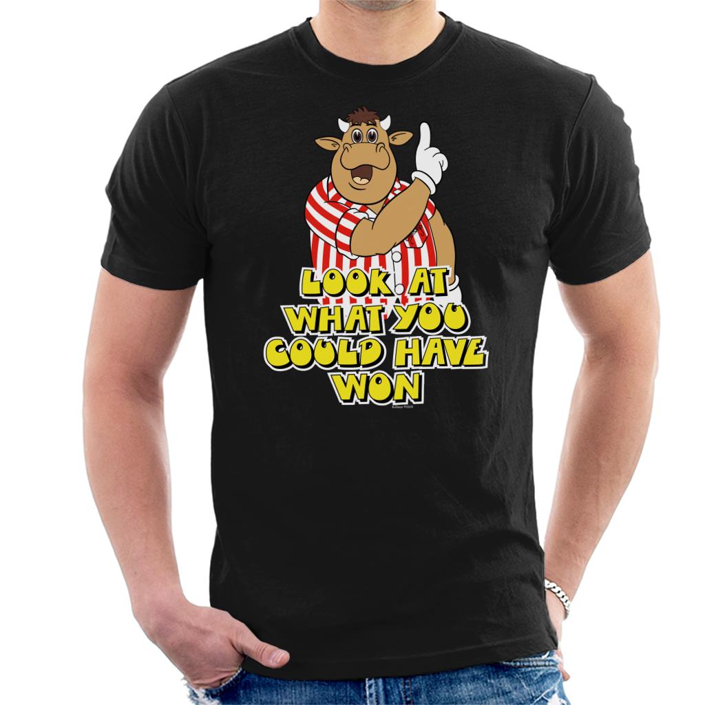 Bullseye Bully Look At What You Could Have Won Retro Darts Men's T-Shirt Bullseye Bully Look At What You Could Have Won Retro Darts Men's T-Shirt