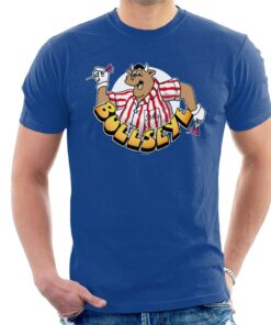 Bullseye Bully With White Circle And Darts Men’s T-Shirt