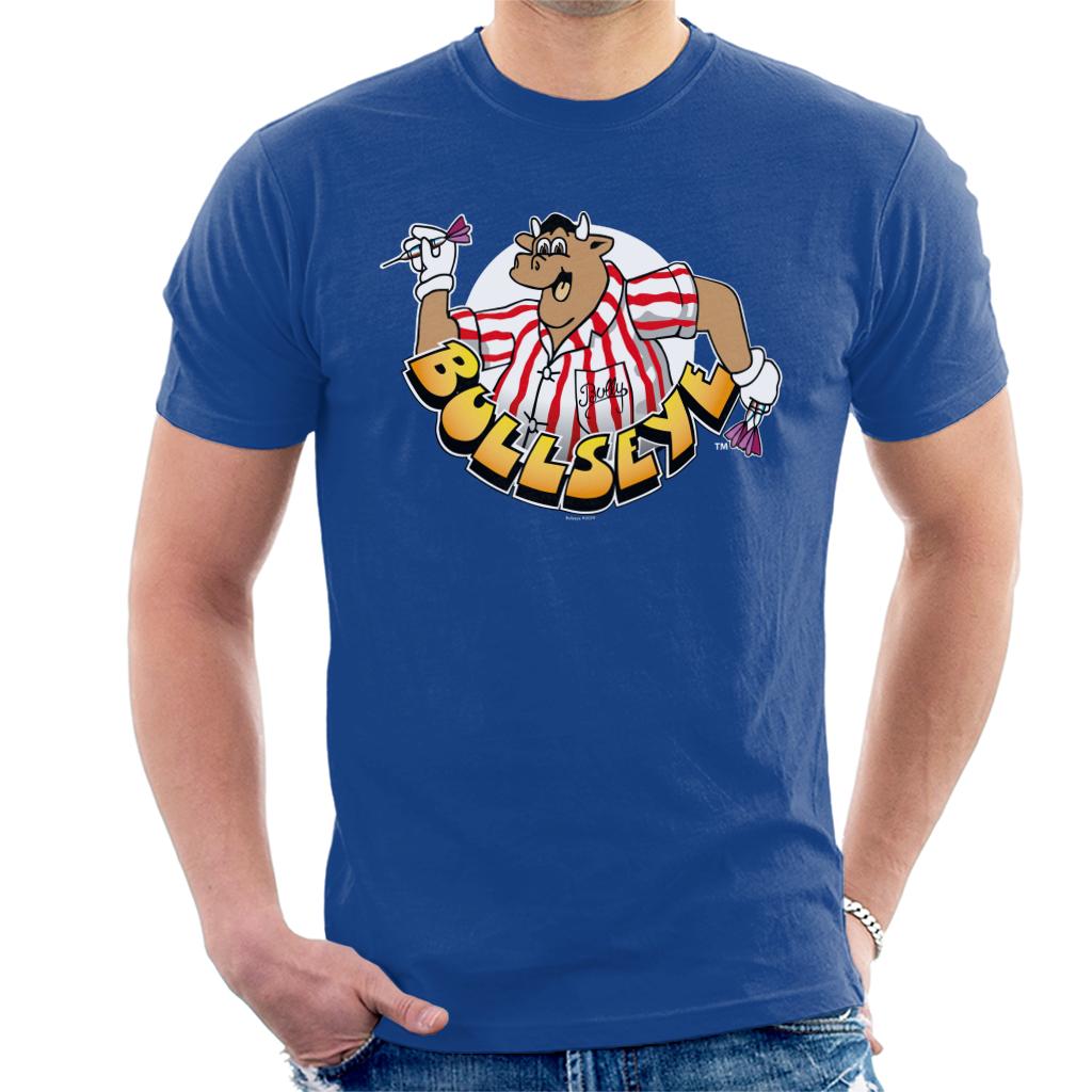 Bullseye Bully With White Circle And Darts Men's T-Shirt Bullseye Bully With White Circle And Darts Men's T-Shirt