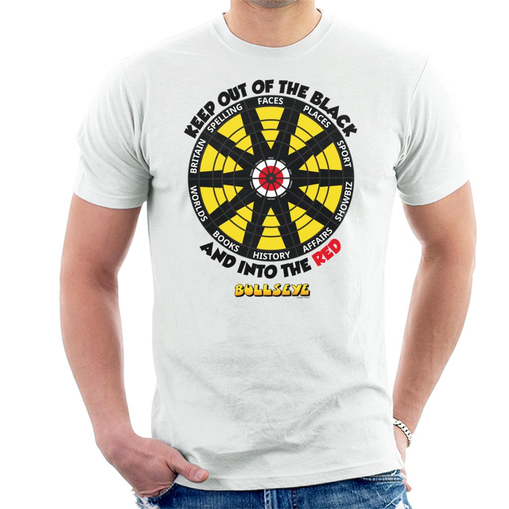 Bullseye Stay Out Of The Black And Into The Red Men's T-Shirt Bullseye Stay Out Of The Black And Into The Red Men's T-Shirt