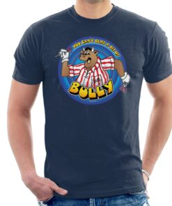 Bullseye You Can’t Beat A Bit Of Bully Retro Darts Men’s T-Shirt