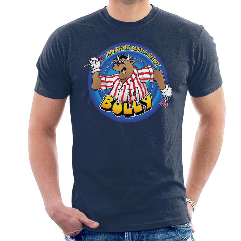 Bullseye You Can't Beat A Bit Of Bully Retro Darts Men's T-Shirt Bullseye You Can't Beat A Bit Of Bully Retro Darts Men's T-Shirt