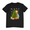 Care Bears Christmas Behind The Christmas Tree Men’s T-Shirt