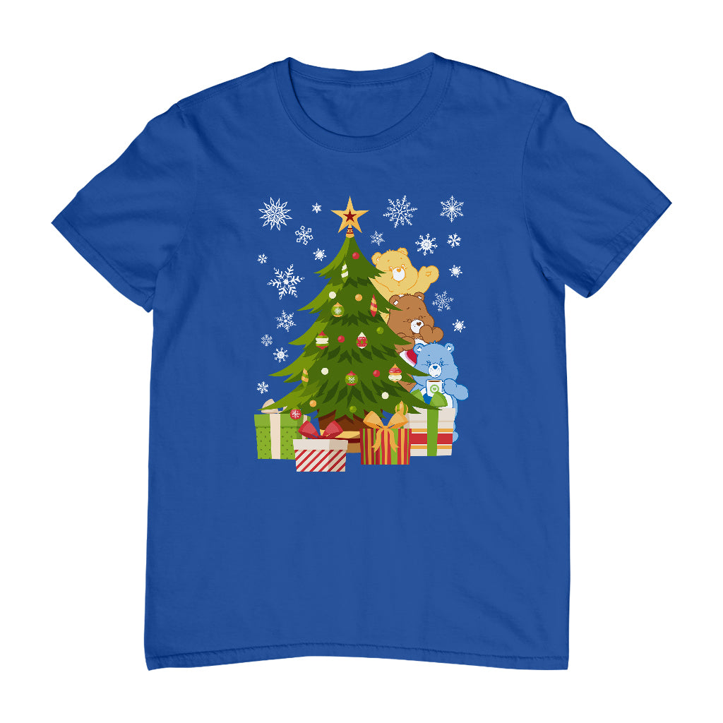Care Bears Christmas Behind The Christmas Tree Men's T-Shirt Care Bears Christmas Behind The Christmas Tree Men's T-Shirt