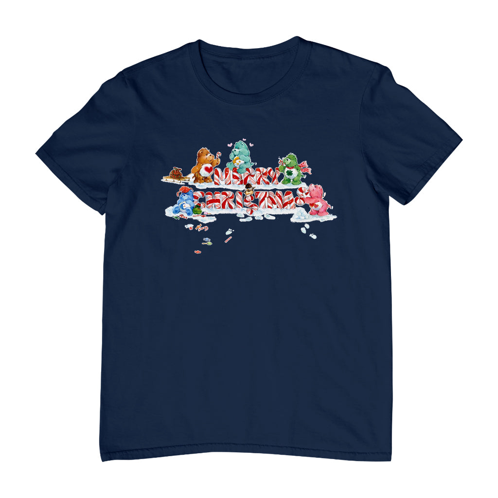 Care Bears Christmas Merry Xmas Candy Cane Men's T-Shirt Care Bears Christmas Merry Xmas Candy Cane Men's T-Shirt