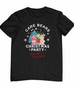 Care Bears Christmas Party Care Like A Care Bear Men’s T-Shirt
